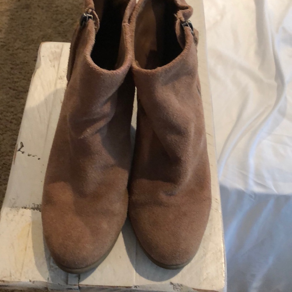 Womens tan booties